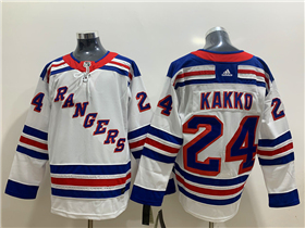 New York Rangers #24 Kaapo Kakko White Jersey