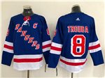 New York Rangers #8 Jacob Trouba Home Royal Blue Jersey