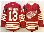 Detroit Red Wings #13 Pavel Datsyuk 2025-26 Home Red Jersey
