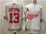 Detroit Red Wings #13 Pavel Datsyuk White 2020/21 Reverse Retro Jersey