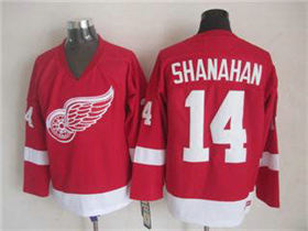 Detroit Red Wings #14 Brendan Shanahan CCM Vintage Red Jersey