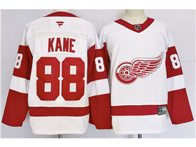 Detroit Red Wings #88 Patrick Kane 2024 White Jersey