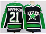 Dallas Stars #21 Jason Robertson Black Reverse Retro 2.0 Jersey