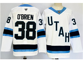 Utah Hockey Club #38 Liam O'Brien 2024 White Jersey