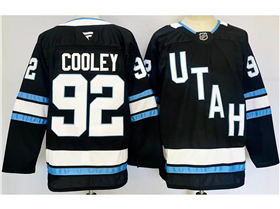 Utah Hockey Club #92 Logan Cooley 2024 Navy Jersey