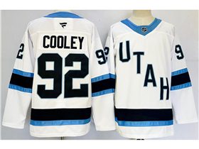 Utah Hockey Club #92 Logan Cooley 2024 White Jersey