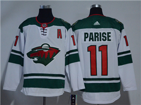 Minnesota Wild #11 Zach Parise White Jersey