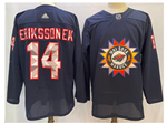 Minnesota Wild #14 Joel Eriksson Ek Navy Native American Heritage Day Jersey