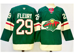 Minnesota Wild #29  Marc-Andre Fleury 2024 Green Jersey