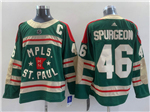 Minnesota Wild #46 Jared Spurgeon Green 2022 Winter Classic Jersey