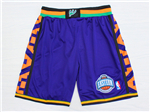 NBA 1995 All Star Game Eastern Conference Purple Hardwood Classics Basketball Shorts