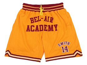 The Fresh Prince of Bel-Air #14 Will Smith Bel-Air Academy Basketball Shorts