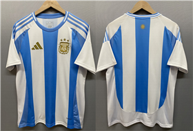 Argentina 2024 Home Blue/White Soccer Jersey