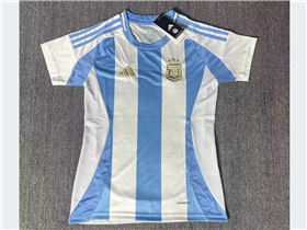 Argentina 2024 Women's Home Blue/White Soccer Jersey