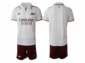 Arsenal F.C. 2025/26 Third White Soccer Jersey
