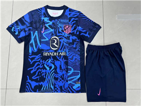 Atlético Madrid 2024/25 Third Blue Soccer Jersey 