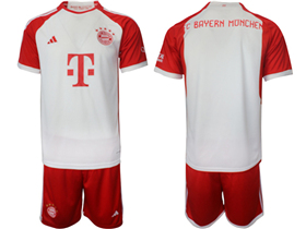 FC Bayern Munich 2023/24 Home White Soccer Jersey