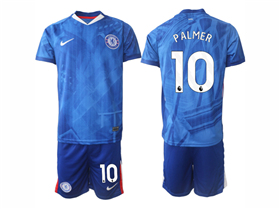 Chelsea F.C. 2025/26 Home Blue Jersey with #10 Palmer Printing