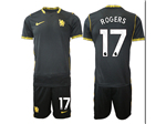 Chelsea F.C. 2026/27 Away Black Jersey with #17 Rogers Printing