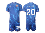 Chelsea F.C. 2024/25 Home Blue Jersey with #20 Palmer Printing