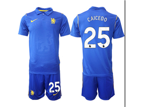 Chelsea F.C. 2026/27 Home Blue Jersey with #25 Caicedo Printing