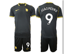 Chelsea F.C. 2026/27 Away Black Jersey with #9 Pedro Printing