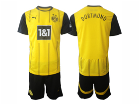 Borussia Dortmund 2024/25 Home Yellow Soccer