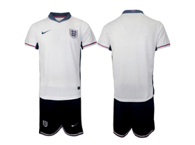 England 2024 Home White Soccer Jersey