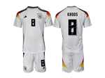 Germany 2024 Home White Soccer Jersey with #8 Kroos Printing