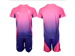 Germany 2024 Away Pink/Purple Soccer Jersey
