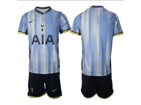 Tottenham Hotspur F.C. 2024/25 Away Light Blue Soccer Jersey