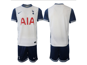 Tottenham Hotspur F.C. 2024/25 Home White Soccer Jersey