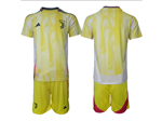 Juventus F.C. 2024/25 Away Yellow Soccer Jersey