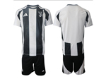 Juventus F.C. 2024/25 Home Black/White Soccer Jersey