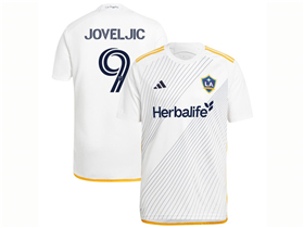 LA Galaxy 2024 Home White City of Dreams Soccer Jersey with #9 Joveljic Printing