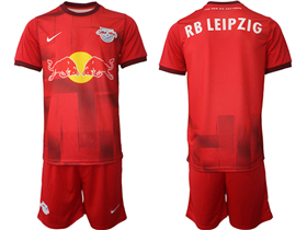 RB Leipzig 2022/23 Away Red Soccer Jersey