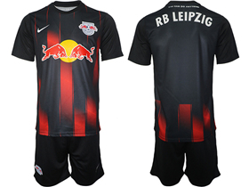 RB Leipzig 2022/23 Third Black Soccer Jersey