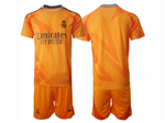 Real Madrid CF 2024/25 Away Orange Soccer Jersey