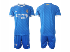 Real Madrid CF 2025/26 Third Blue Soccer Jersey