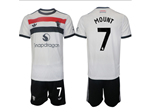 Manchester United F.C. 2024/25 3rd White Soccer Jersey with #7 Mount Printing