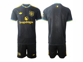 Manchester United F.C. 2025/26 3rd Black Soccer Jersey