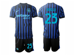 Inter Milan 2025/26 Home Blue/Black Soccer Jersey with #23 Barella Printing