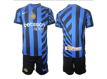 Inter Milan 2024/25 Home Blue/Black Soccer Jersey