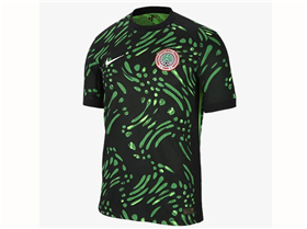 Nigeria 2024/25 Away Black Soccer Team Jersey