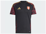 Peru 2024 Away Black Soccer Team Jersey 