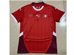 Switzerland 2024 Home Red Soccer Jersey