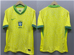 Brazil 2024 Home Gold Soccer Jersey