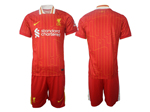 Liverpool F.C. 2024/25 Home Red Soccer Jersey