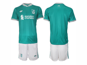Liverpool F.C. 2025/26 Third Green Soccer Jersey