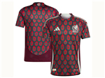 Mexico 2024 Home Dark Red Soccer Team Jersey
